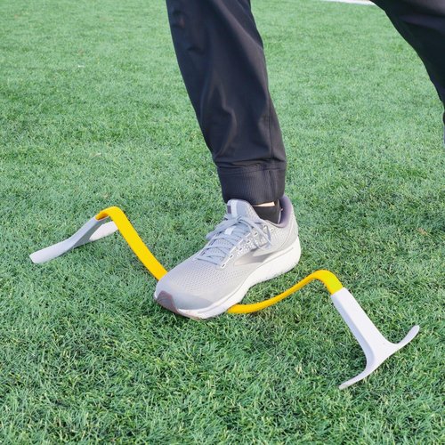 Meister ZoomFlex Agility Hurdles - Modular Speed Training with Carry Bag for Enhanced Performance