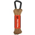 GEAR AID Fire Strand 550 Paracord, 7 Strand Tinder Cord for Camping and Survival, Coyote, 50 ft