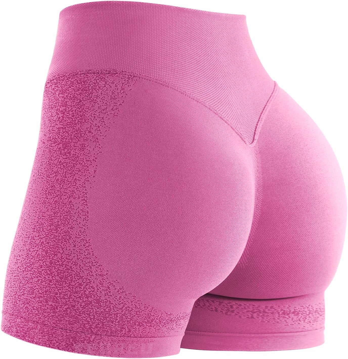 YEOREO Women's Workout Shorts - 4.5" Biker Gym Shorts with Tummy Control & Scrunch Butt Lift