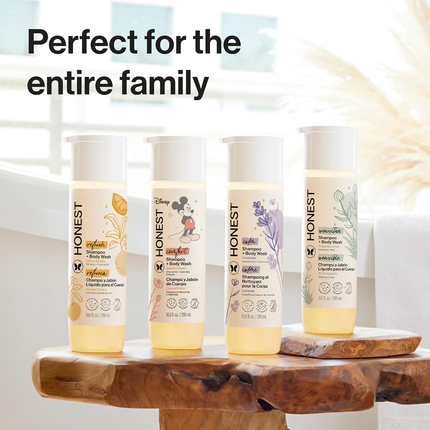 The Honest Company 2-in-1 Cleansing Shampoo & Body Wash - Gentle, Tear-Free Formula for Babies | 10 fl oz