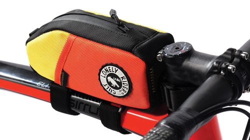 ULAC NOMADPAK: TREKKING Top Tube Bag (Orange-Yellow, 0.9L)