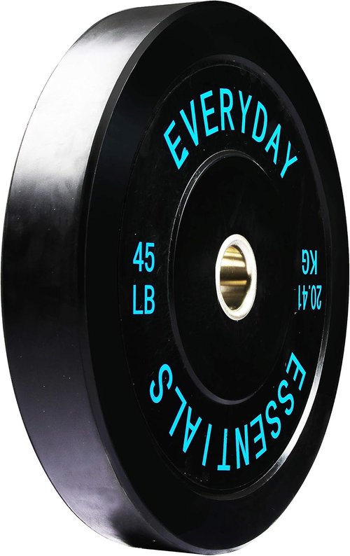 Fitvids Olympic Bumper Plates - Ideal Weight Plates for Weightlifting & Strength Training | Multiple Weights Available
