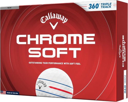 Callaway Golf Chrome Soft Golf Balls - Exceptional Feel & Distance | 2026 Edition