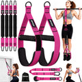 Pull Up Assistance Bands for Women, Heavy Duty Resistance Bands with Handles, Exercise Band with Door Anchor, Workout Band Set for Pull Up Bar, Full Body Sculpting,Muscle Training, Recovery, Home Gym