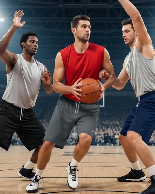 NY Threads Men's Athletic Shorts - Quick Dry, Lightweight Workout & Running Gym Shorts with Pockets | 3 Pack