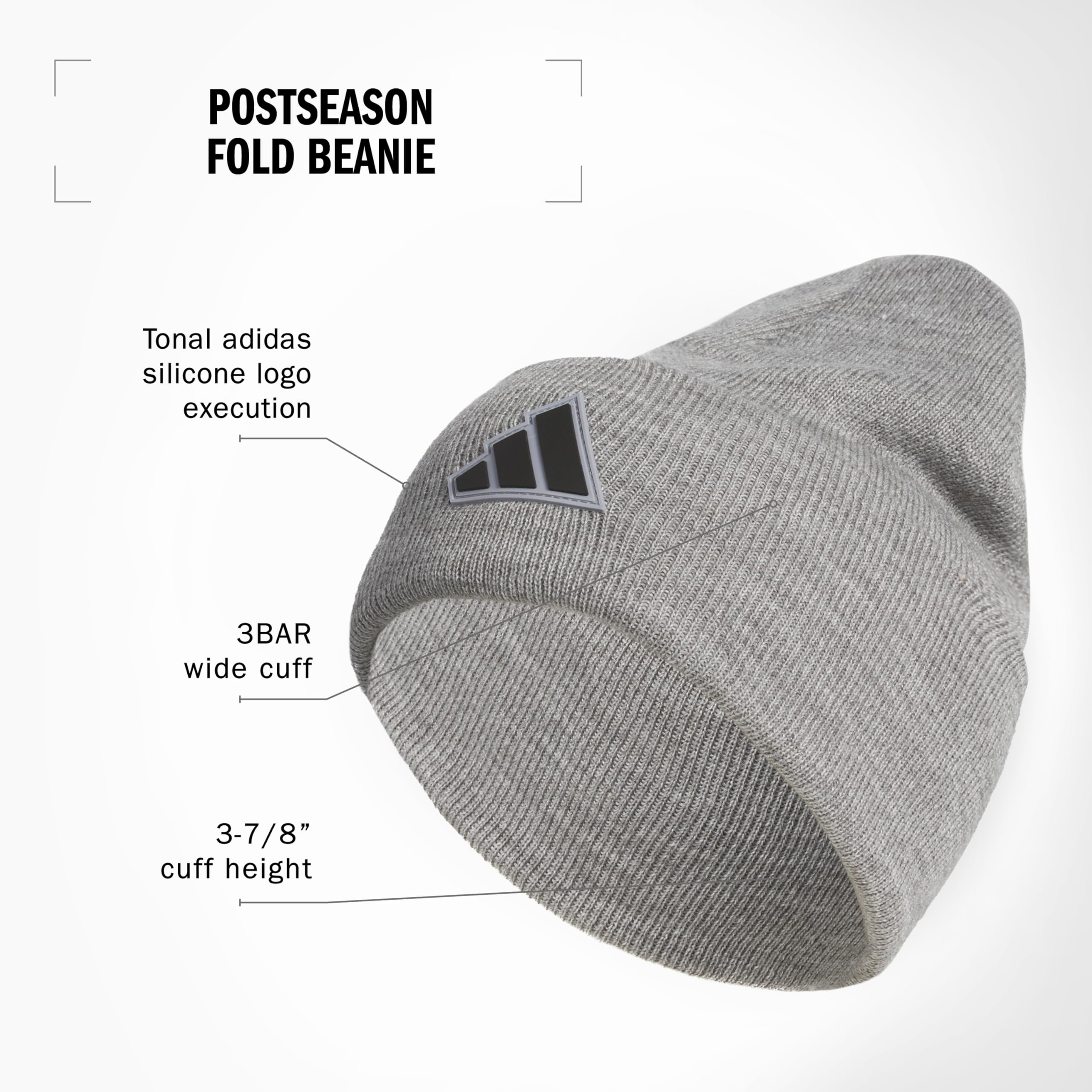 Postseason Tall Fit Beanie, Cuffed Slouchy Acrylic Winter Knit Cap/hat