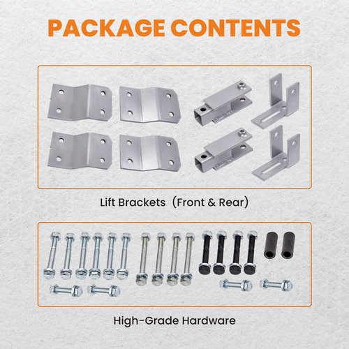 maXpeedingrods 4" Block Lift Kit for Yamaha Golf Cart G2 G9 Models Gas and Electric 1985-1994