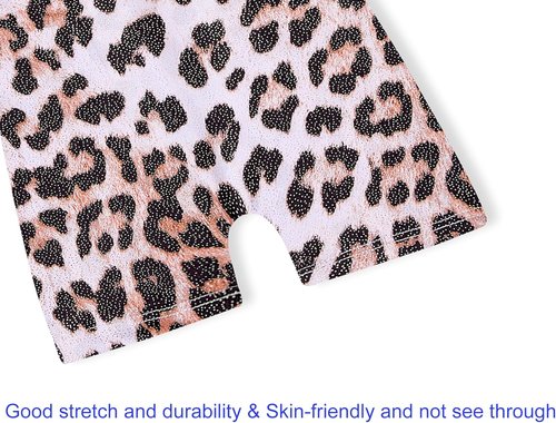 Domusgo Gymnastics Leotards for Girls Sparkly One-Piece Pro Kids Unitard Biketards with Shorts