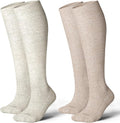 LEVSOX Compression Socks - 20-30mmHg Knee High Support for Women & Men | Cute Design for Nurses & Travel
