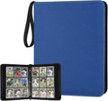 GERMUN 9 Pocket Card Binder - Premium Zip Trading Card Album for MTG, TCG & Sports Cards | Blue