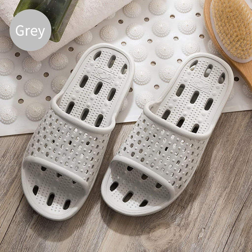 Xomiboe Shower Shoes - Quick Drying Non-Slip Sandals for Men & Women | Comfortable Bathroom Flip Flops