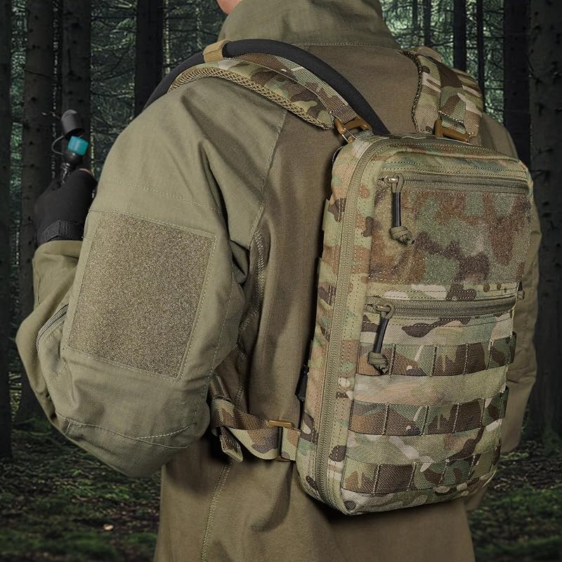 Tactical Molle Hydration Pack 1.5L MC — Lightweight Hydration Backpack for Vests & Rigs