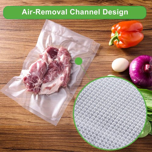 FoodSaver Vacuum Sealer Bags - 200 Quart, 8x12 Inch, Heavy Duty, BPA Free for Meal Prep & Sous Vide