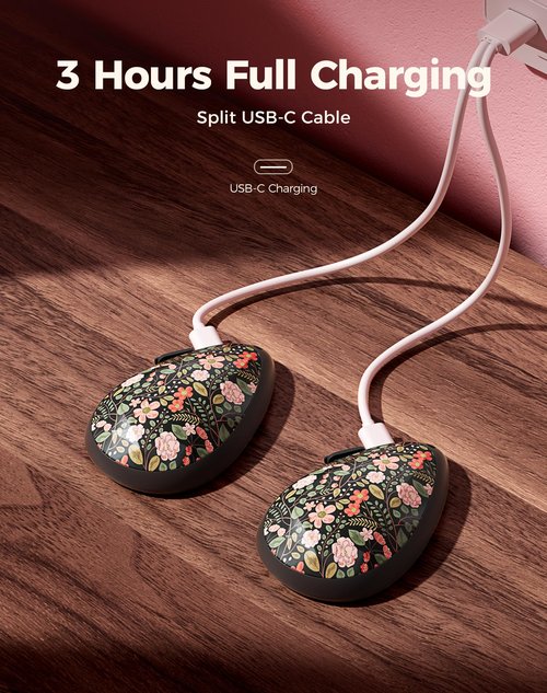OCOOPA Women Rechargeable Hand Warmers 2 Pack, Portable, Stylish, Diamond-Shape Magnetic Electric Handwarmer, Reusable Pocket Heater, 2026 Tech Gifts for Christmas, Raynaud, Hiking, Camping, UT4 Rare
