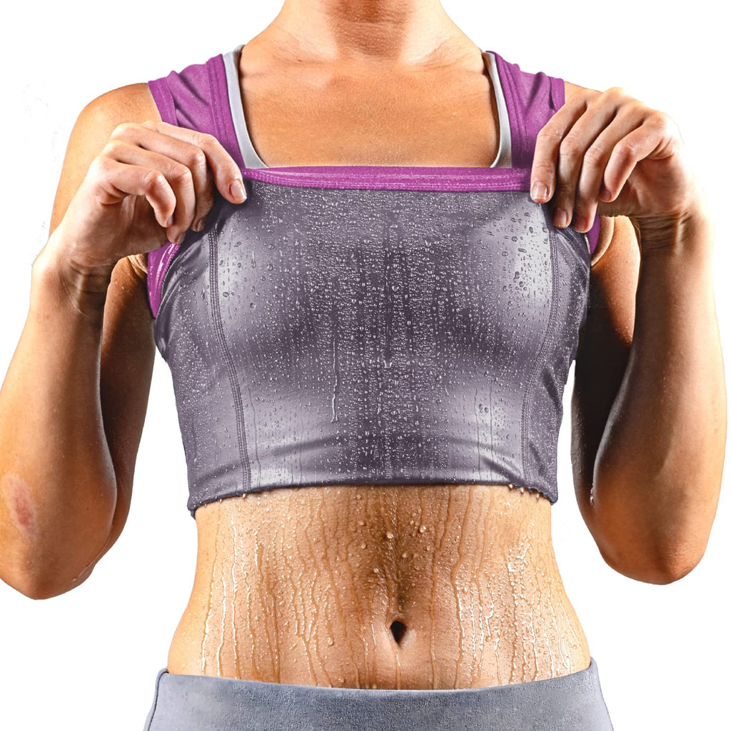 Sweat Spark Sweat Vest for Women - Enhance Your Workouts and Boost Weight Loss Efforts with Increased Sweating and Compression Technology (3XL, Pink)