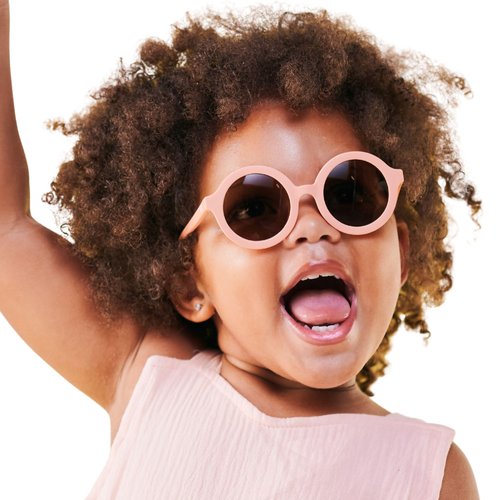 Babiators Originals Round: Peachy Keen | Amber Lens | Ages 3-5
