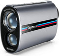 Mini Metal Golf RangeFinder with Slope,1200Y Range Finder, 0.3s Flagpole Locking Vibration, 7X Magnification, 95%Transmission Lens,Flag Pole Lock Vibration,Strong Magnet&Rechargeable Golf Rangefinder.