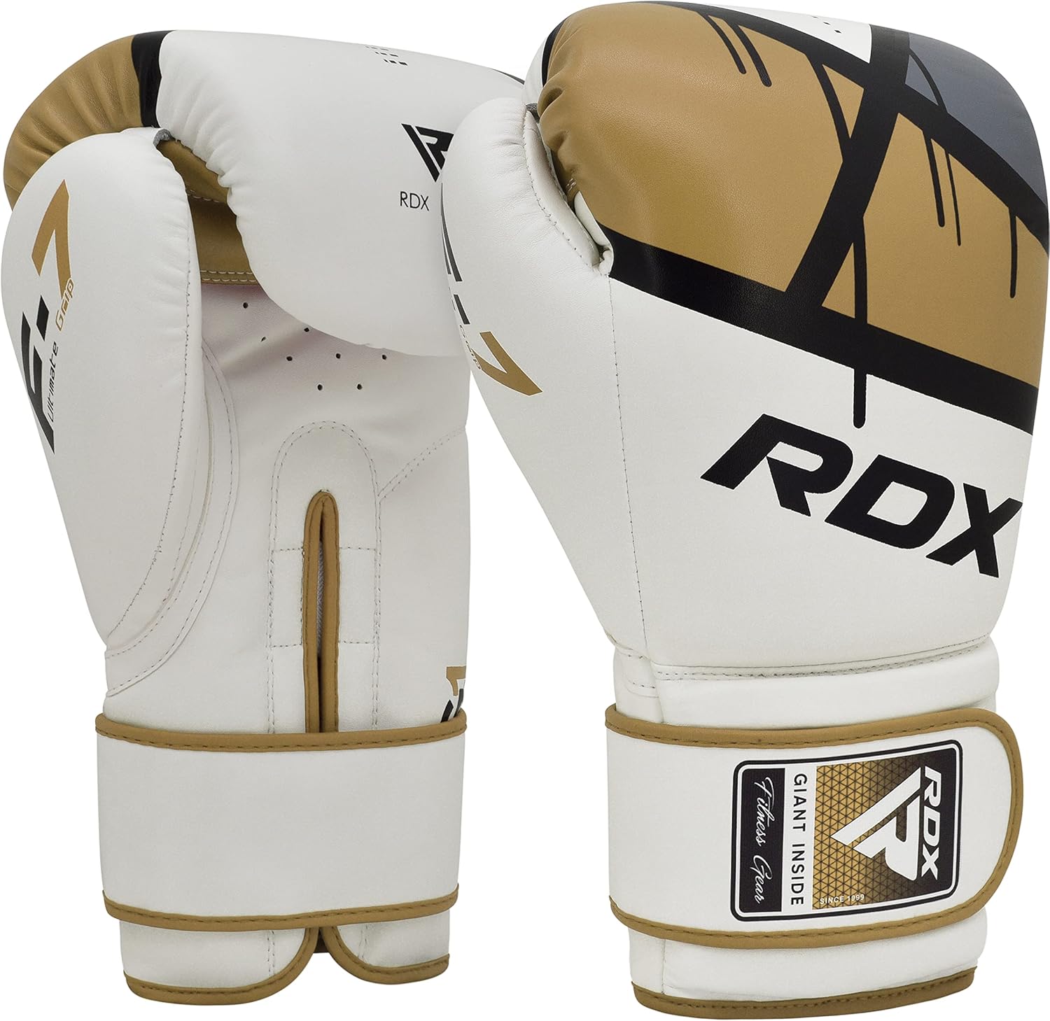 RDX Boxing Gloves EGO - Heavy-Duty Sparring & Training Mitts | Maya Hide Leather, Ventilated, 8-16 oz