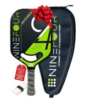 Apex Pro Series 3k Carbon Fiber Pickleball Paddle, USAPA Approved, High Spin Surface, Ultimate Control, Honeycomb Polypropylene Core, Thermoformed Open Throat, Quiet Category Approved Set Men Women