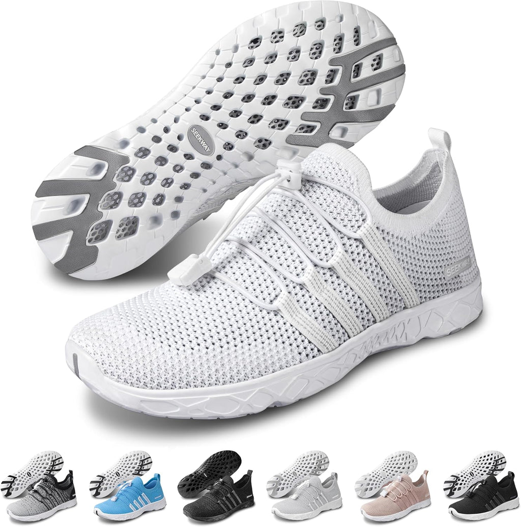 SEEKWAY Water Shoes - Quick Dry Aqua Footwear for Men & Women | Ideal for Beach, Surf & Pool Sports
