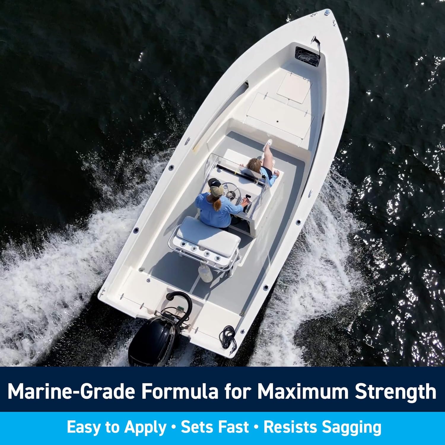 TotalBoat Polyester Structural Repair Putty - Marine Grade Fiberglass Reinforced Filler for Boats & Automotive