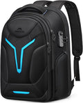 MATEIN 18-Inch Gaming Backpack - Waterproof Travel Bag with Anti-Theft Design & Tech Organizer