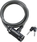 Kryptonite Bike Lock Cable - 6ft Braided Steel Anti-Theft Security Lock for Bicycles & Outdoor Equipment