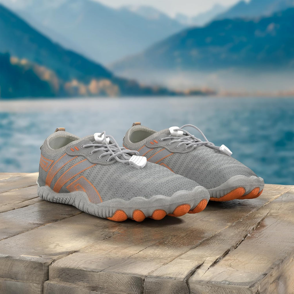 Skiennix Water Shoes - Quick Dry Barefoot Aqua Shoes for Men & Women | Ideal for Beach, Pool, Hiking