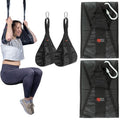 MuscleForge Hanging Ab Straps for Pull Up Bar - Professional Ab Straps & Hanging Abdominal Slings - Training Equipment with Bar Attachment (Pair)