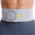 gagaiuco Umbilical Hernia Belt for Men & Women, Abdominal Binder Adjustable Truss Support with Compression Pads for Naval, Ventral, Incisional, Epigastric, Belly Button Hernias, Pre Post Surgery,Super Breathable-L