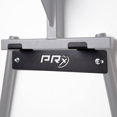 PRx Performance Y-Bar Dip Station Handles for Profile ONE 2x3 & PRO 3x3 Squat Racks, USA Made, Rack Mounted Dip Bar Attachments for Strength Training… (Dip Station Storage)