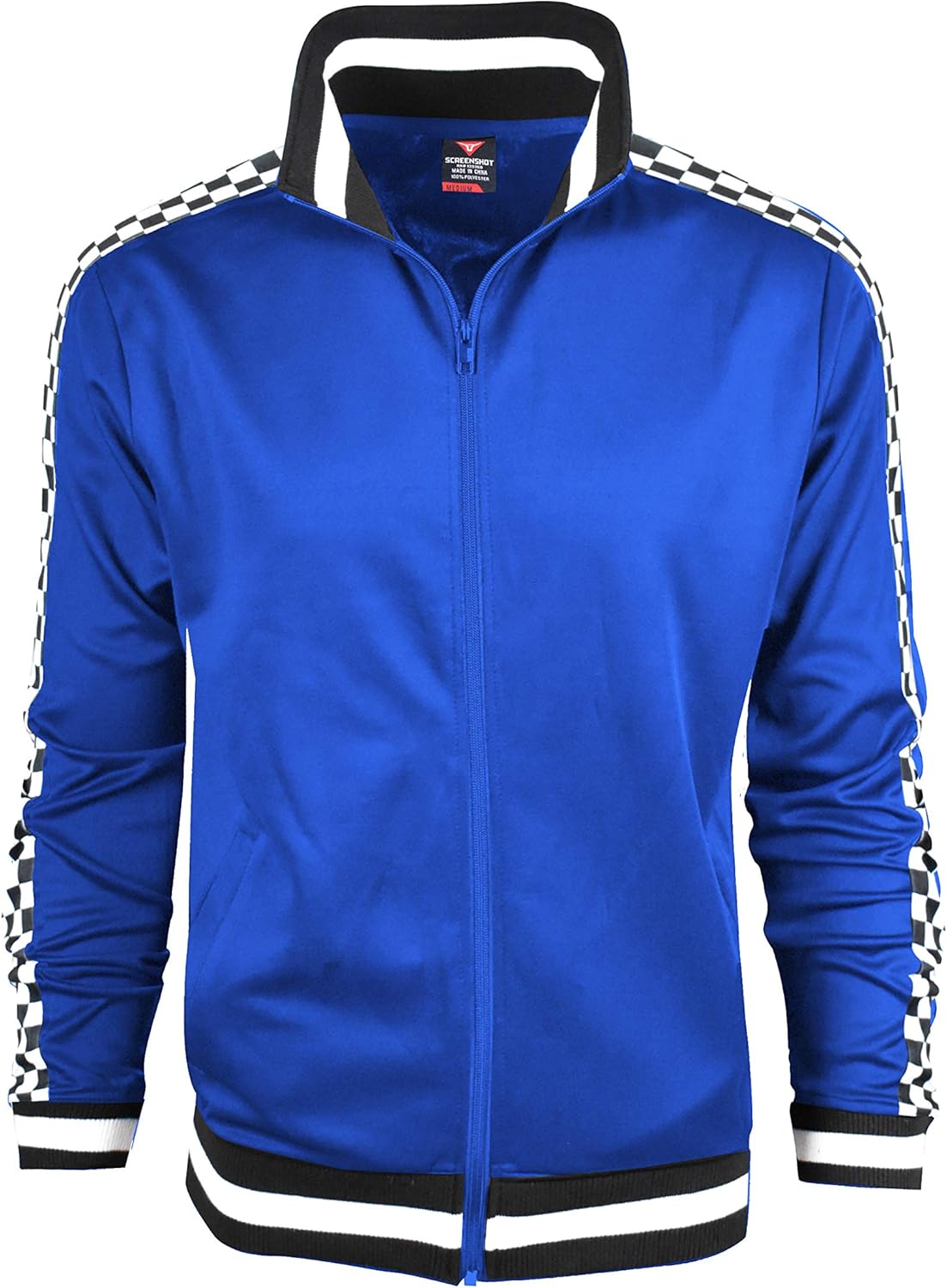 SCREENSHOT-TRACK Jacket - Premium Urban Hip Hop Slim Fit Sportswear | Stylish Side Taping