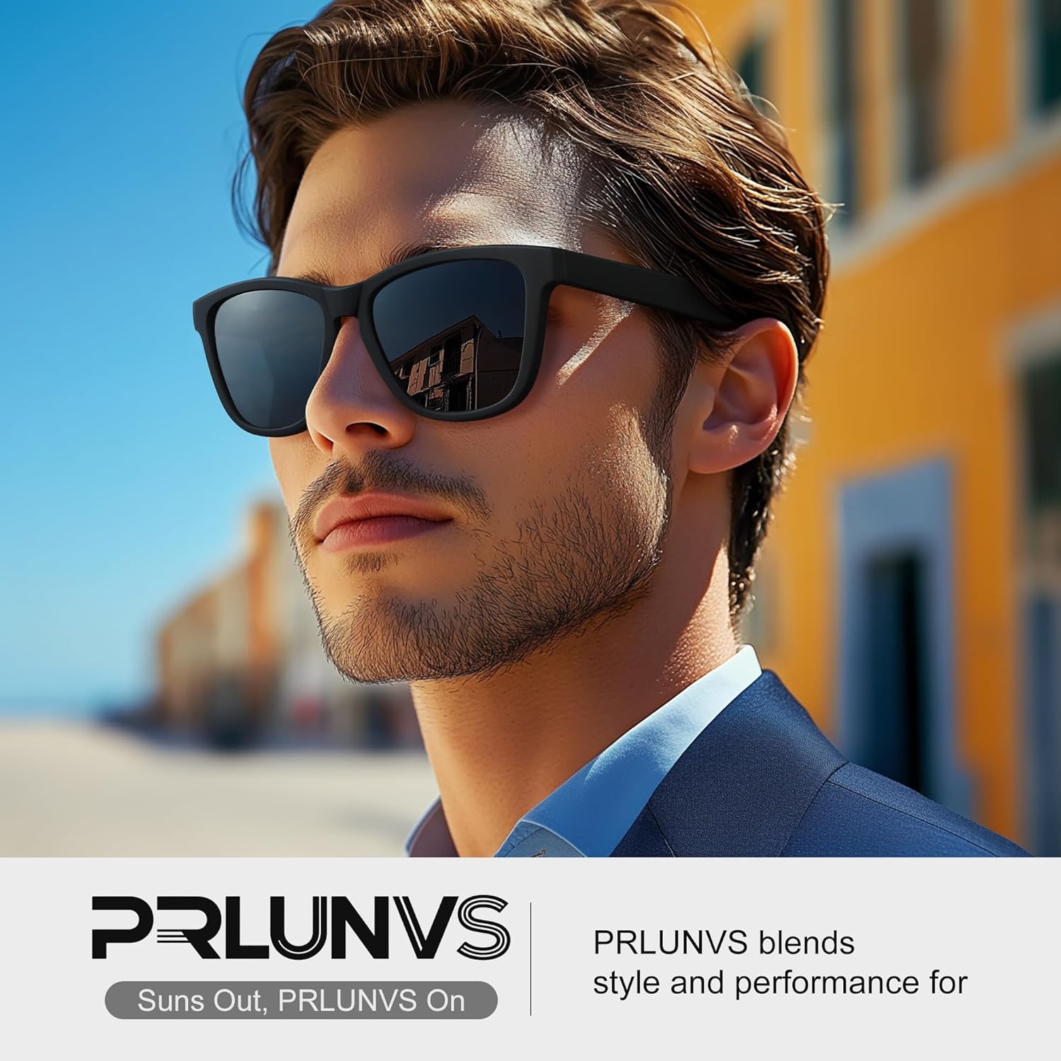 Polarized Sunglasses - Lightweight UV Protection Shades for Men & Women | Ideal for Driving & Fishing