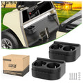 10L0L Club Car Cup Holder Kit Dual for Club Car DS 1993-Up Models Gas & Electric Golf Cart OEM#1016811 101708301 (2PCS/Pack)