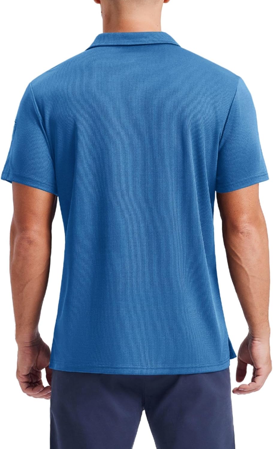 PINSPARK Golf Polo Shirt - Quick Dry Performance Casual Short Sleeve | Moisture-Wicking Athletic Wear