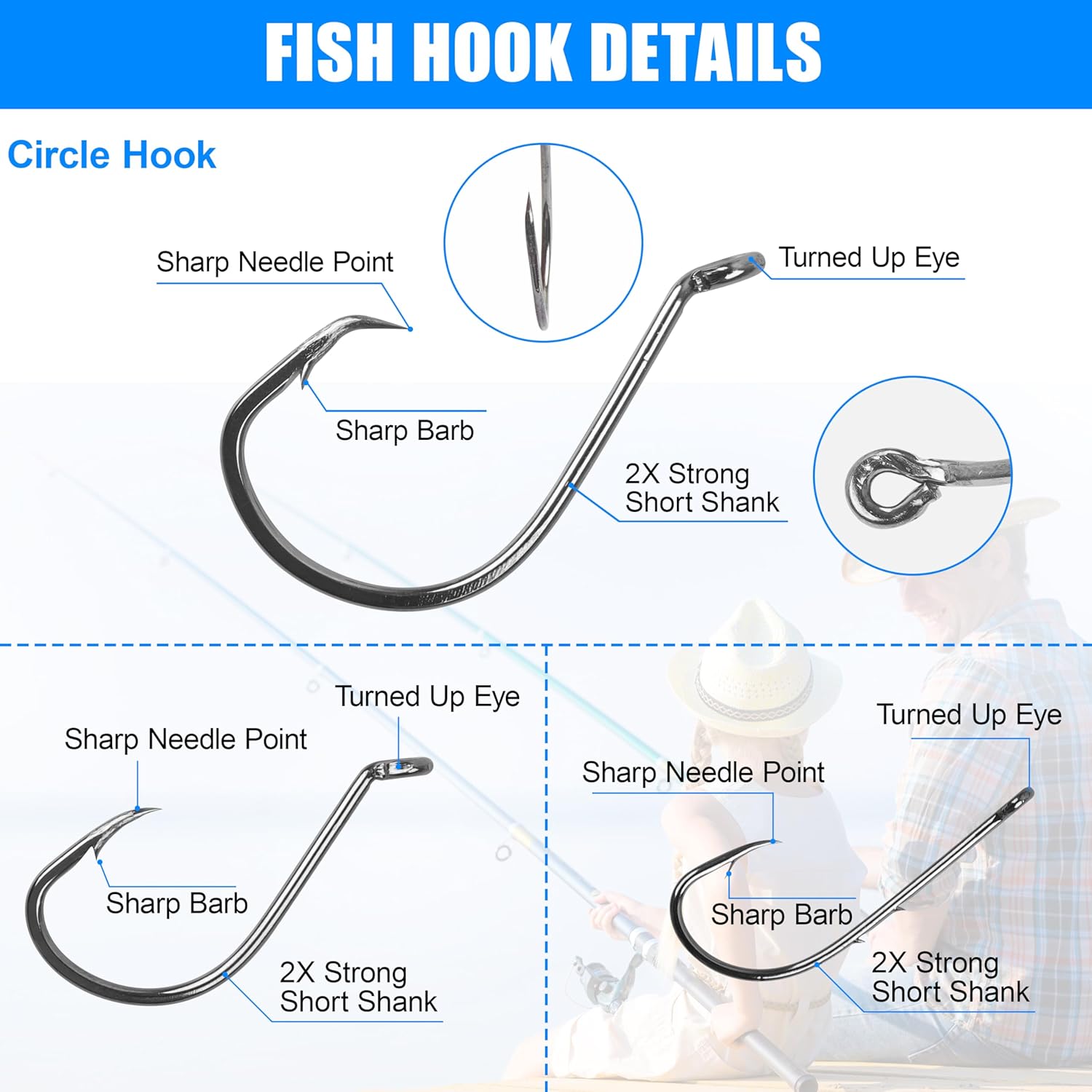 Regine Switzerland Fishing Hooks & Sinkers Assortment - 110 Pcs Terminal Tackle Kit