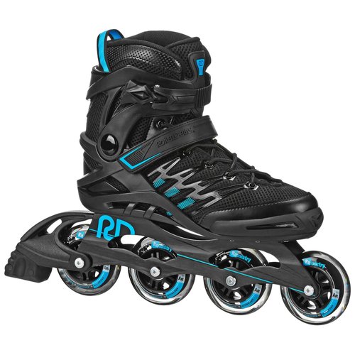 Roller Derby Aerio Q-84 Men's Inline Skates - Black/Blue - Size 10