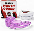 Skiennix Mouth Guard - Premium Silicone Teeth Protection for Sports | Youth & Teens (Pink, Braces-Friendly)