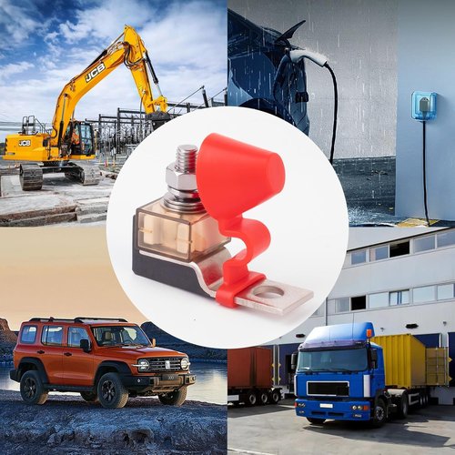MRBF Terminal Fuse Block - 200A Marine Rated Battery Fuse | IP66 Waterproof for RVs, Cars & Cranes