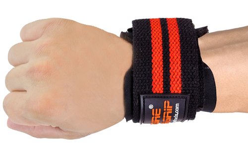 Grip Power Pads Wrist Support Straps Wraps with Neoprene Compression Wrist Brace Support Hand Bar Bodybuilding Training Workout