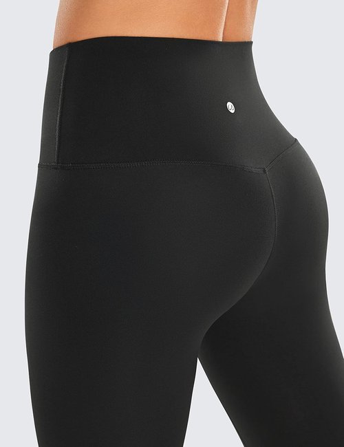 CRZ YOGA Women's Butterluxe High Waisted Capris - Buttery Soft 17-Inch Workout Leggings