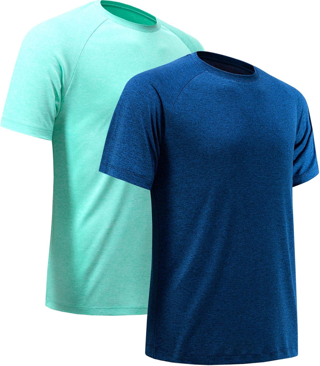 Skiennix Men's Athletic Workout Shirt - Quick Dry Short Sleeve T-Shirt | Moisture-Wicking Fabric