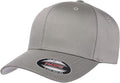 Flexfit Men's Fitted Baseball Cap - Athletic Style in Gray | Size Large-X-Large