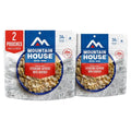 Mountain House Fettuccine Alfredo with Chicken - Freeze-Dried Camping Meal | 2 Servings, 30-Year Shelf Life, 2-Pack