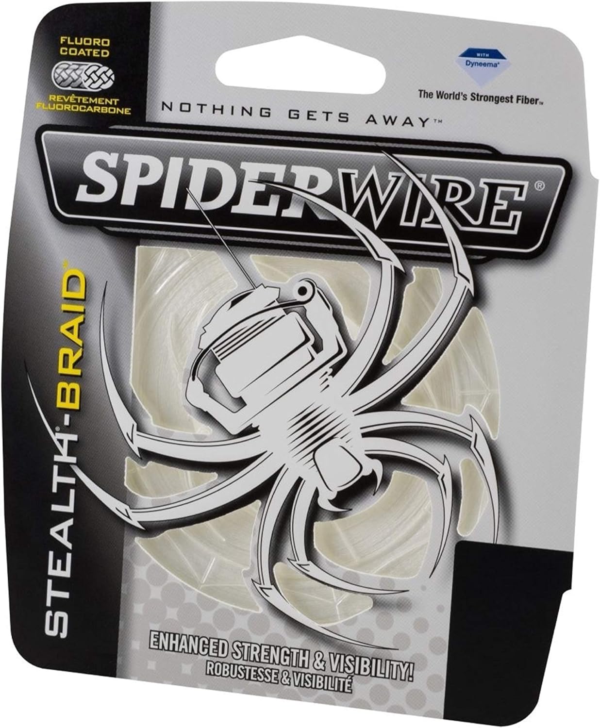 SpiderWire Stealth® Translucent Braided Fishing Line - 50lb | 125yd | Ideal for Saltwater & Freshwater Fishing