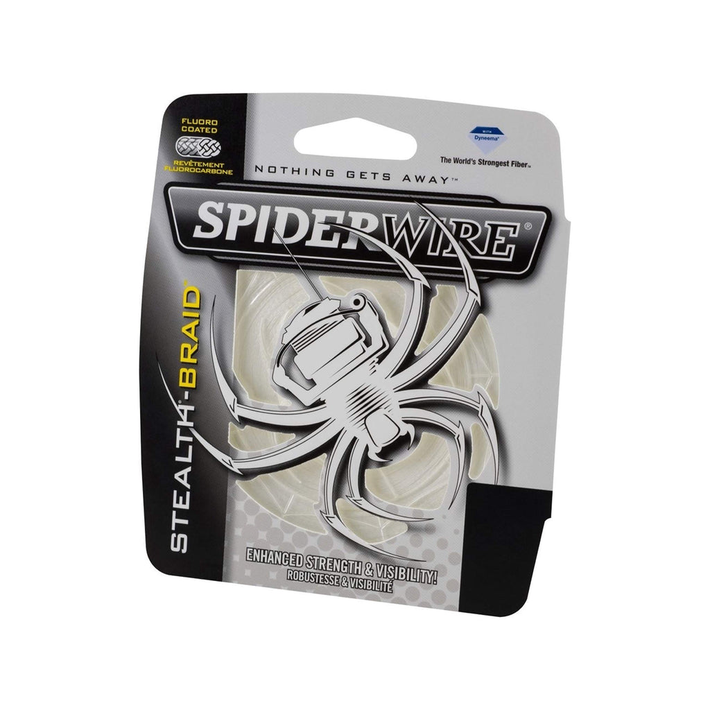 SpiderWire Stealth® Translucent Superline, Translucent, 15lb | 6.8kg, 125yd | 114m Fishing Line, Suitable for Saltwater Environments