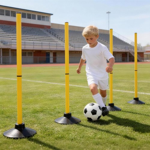 Agility Training Bars by [Brand Name] - Adjustable Multi-Purpose Sports Training Equipment for Speed Training | Ideal for Soccer, Basketball, and Pets