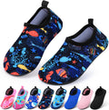 Skiennix Kids Swim Water Shoes - Non-Slip Quick Dry Aqua Socks for Beach & Outdoor Fun