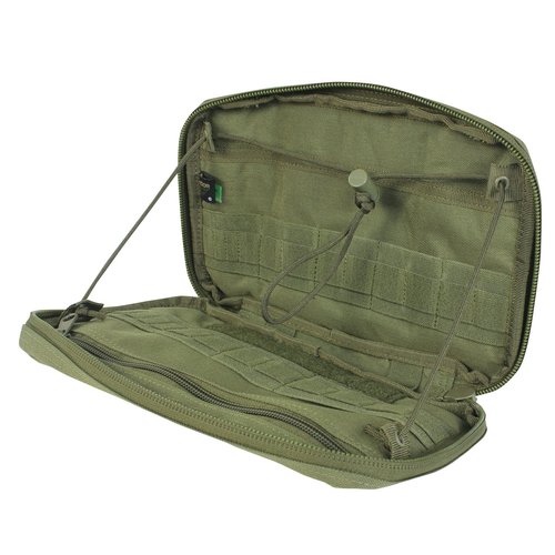 Condor T and T Pouch (Black), 7.5"H x 10"W x 1.5"D