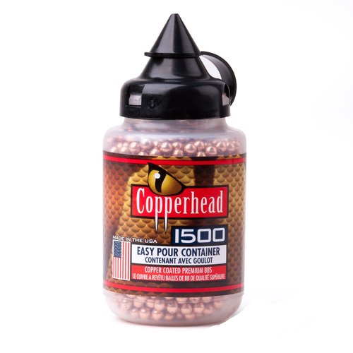 Crosman 737 Copperhead BB's 1500 Count, 4 Pack of 1500